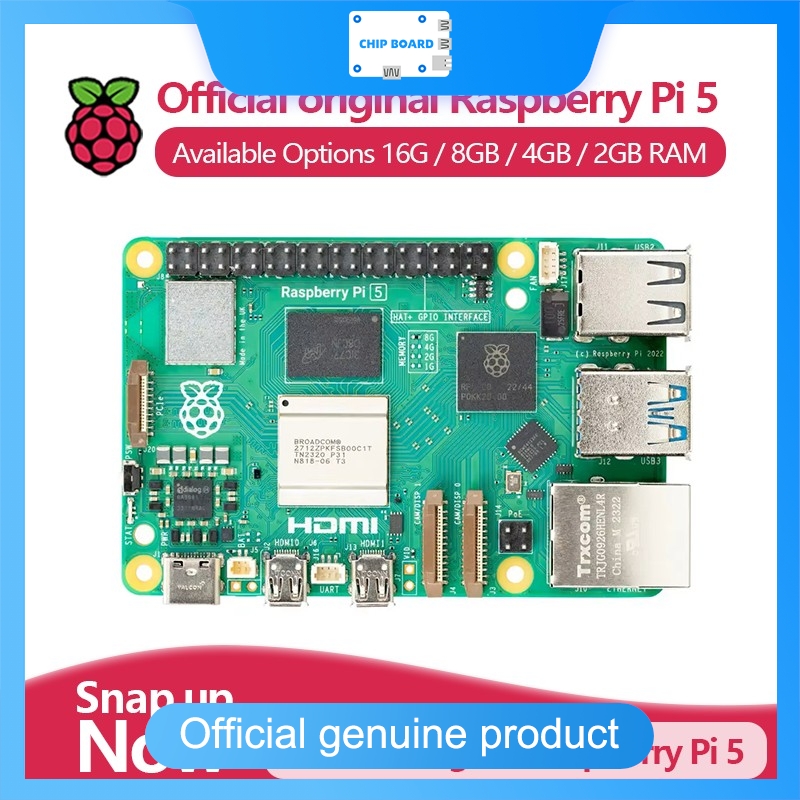Official Raspberry Pi 5 Single - Raspberry Pi 5 8Gb Kit ulasan dan harga