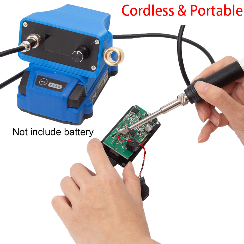 T12 soldering station solderin - Soldering Station T12 Oled ulasan dan harga