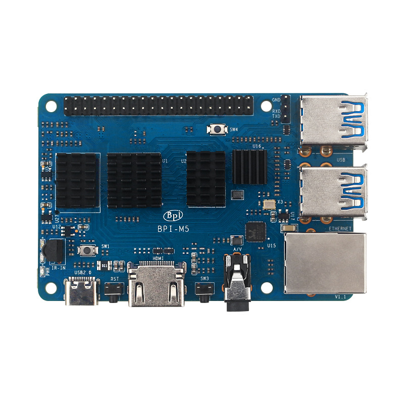 Banana Pi M5 4pcs Aluminum Hea - Banana Pi Bpi-M5 ulasan dan harga