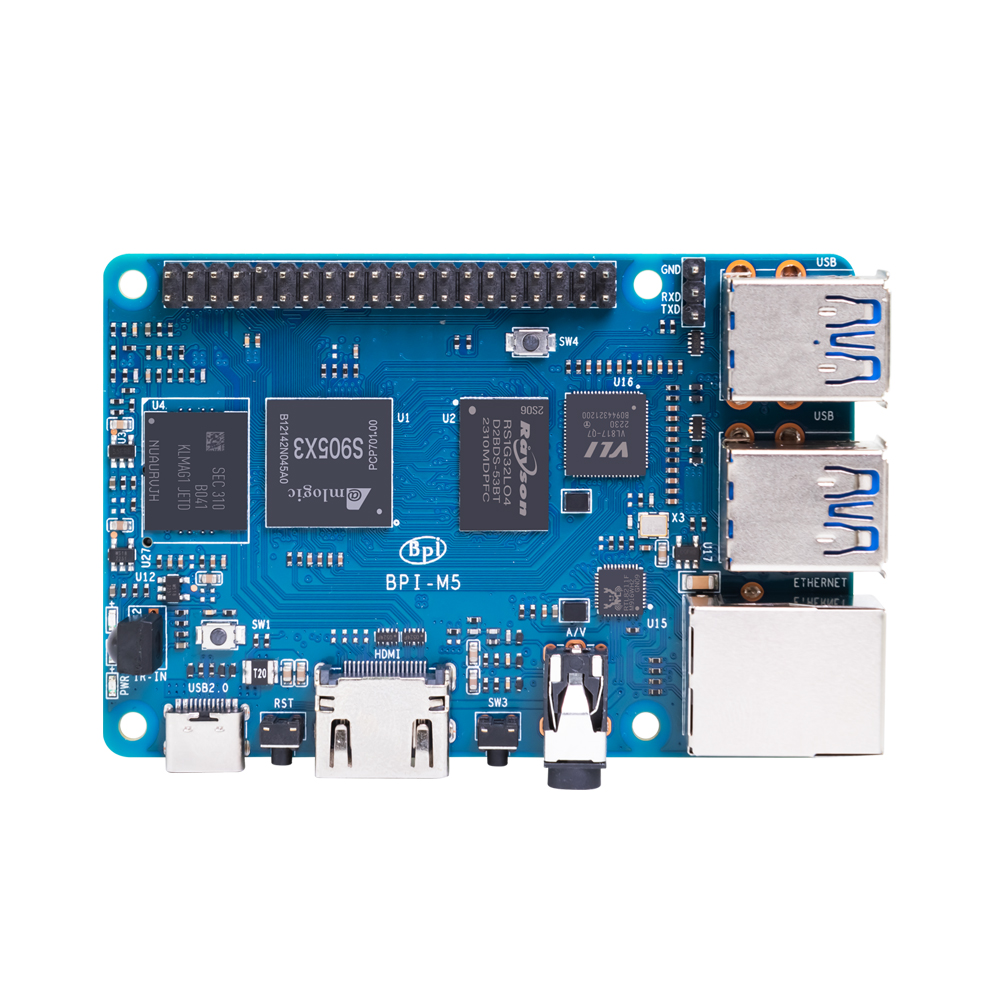 Banana Pi BPI-M5 DIY Kit Amlog - Banana Pi Bpi-M5 ulasan dan harga